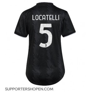 Juventus Manuel Locatelli #5 Borta Matchtröja Dam 2022-23 Kortärmad